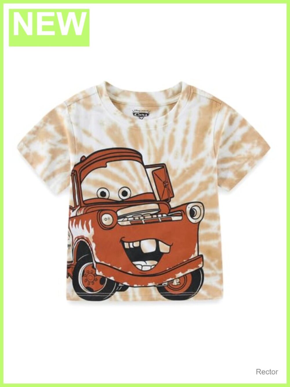 Disney Cars Boys Short Sleeve T-Shirt Toddler Big Kids